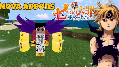 Nova Addons De Nanatsu No Taizai Minecraft Pocket Edition Youtube