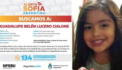 Activan El Alerta Sofía Para Hallar A Guadalupe La Niña Desaparecida