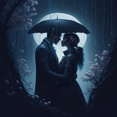 A Romantic Couple Under the Umbrella - Couple Aesthetic | Couple ...