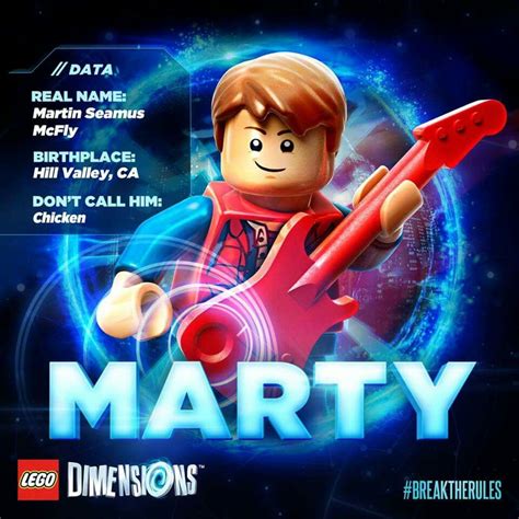 Marty McFly - Lego | Lego dimensions, Lego, Lego videos