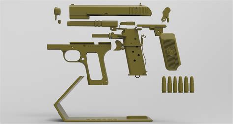 Free 3D file TT-33 Pistol 🔫・3D print design to download・Cults