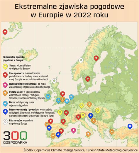 Najgorsze Lato W Historii Rekordowe Upa Y Susza I Po Ary Oto Mapa