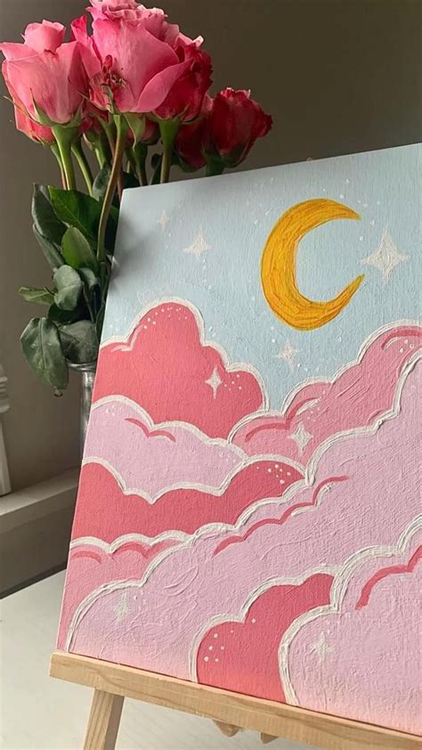 How To Paint Clouds With Acrylic Paint The Easy Way Artofit