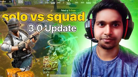 Solo Vs Squad In Livik Bgmi Gameplay New Update 3 0 Shadow Force