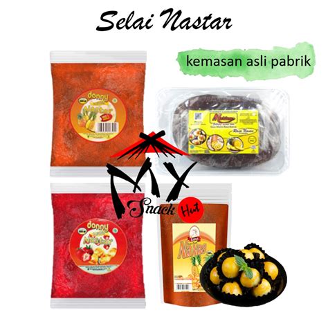 Jual SELAI NASTAR 500GR DONNY EDNA NANAS STRAWBERRY PINEAPPLE JAM