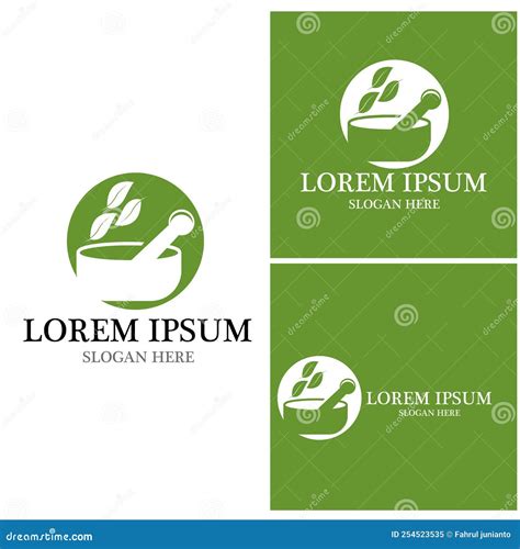 Pharmacy Logo Vector Template Illustration Stock Illustration ...