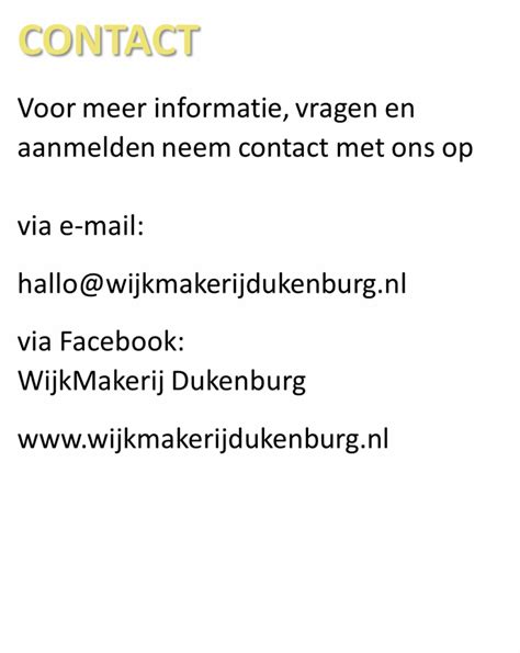 Wijkmakerij Dukenburg