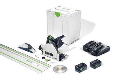 Festool Cordless Plunge Cut Saw TSC 55 5 0 KEBI Plus XL FS Online