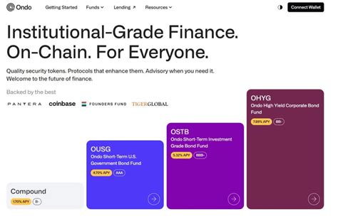 veDAO中文社区 on Twitter 5 n 2 Ondo Finance 公共债券 OndoFinance 是由前高盛数字资产团队