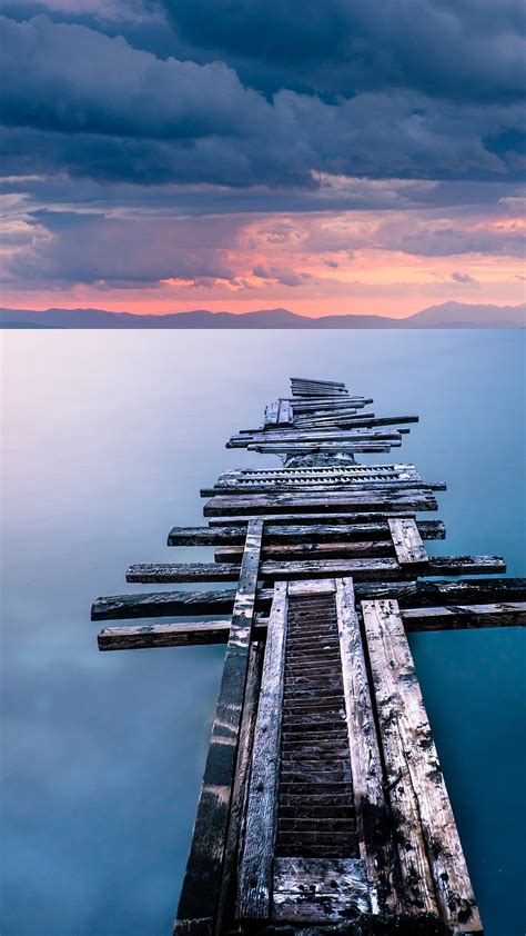 Old Wooden Pier Corinthia Greece Windows 10 Spotlight Images