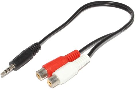 Кабель (переходник) Mini Jack 3.5 мм - RCA Тюльпаны