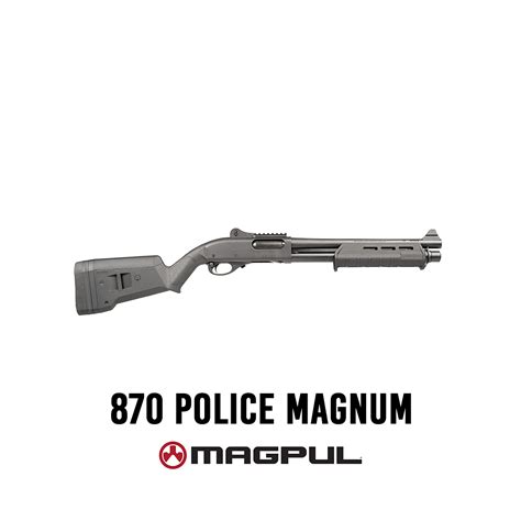 Remington 870 Tactical Shotgun Magpul