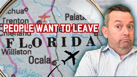 Do Not Move To Florida From These Five States Living In Fl Youtube