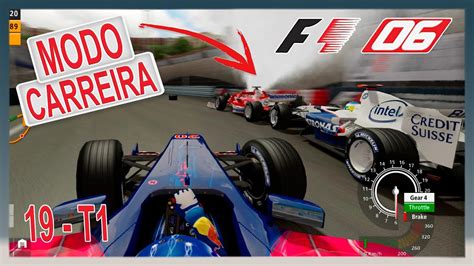 F1 2006 PS3 Championship Modo Carreira Difícil EP 19 VOLTAMOS EM