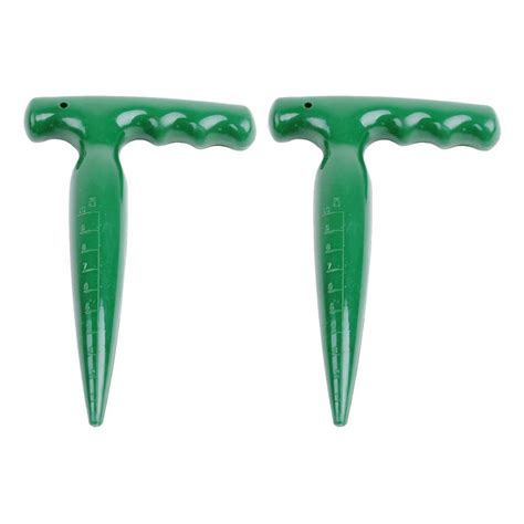 2 Pcs Garden Seeder Hole Punch Hand Seeds Sowing Dispenser Seedling