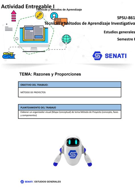 Spsu Actividad Entregable Tema Razones Y Proporciones Objetivo