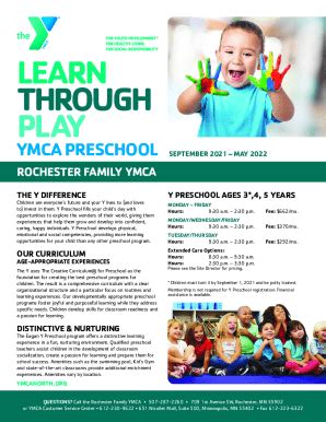 Fillable Online Ymca Of South Palm Beach County Welcome To The Y Fax