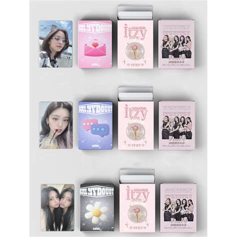 Pcs Itzy Ryujin Yeji Solo Hologram Laser Lomo Cards Best Friends