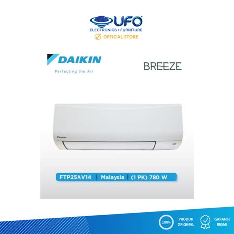 Daikin AC 1 PK Split Standart Breeze FTP25AV14 UFO Elektronika Toko