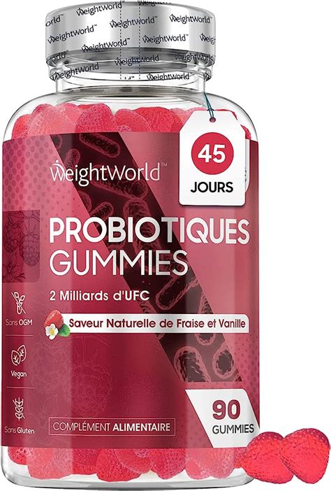 Probiotiques Gummies Gummies Jours Milliards D Ufc Ar Me