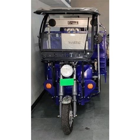 Saarthi Blue Passenger E Rickshaw Vehicle Capacity Seater At Rs