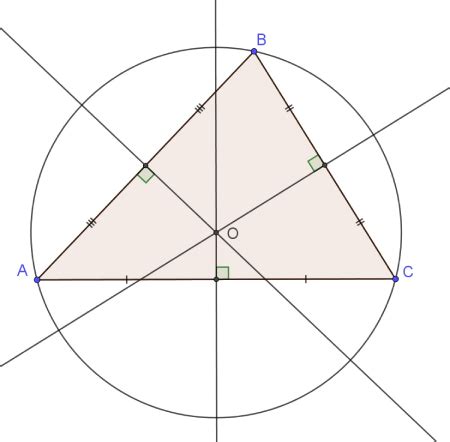 How to Construct a Circle Circumscribed About a Triangle | Geometry | Study.com