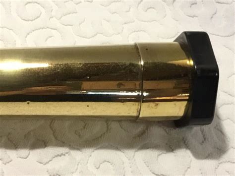 1942 Us Navy Brass Spyglass Quartermaster Mark Ii Bu Ships Hayward L A 16 Power 1999321418