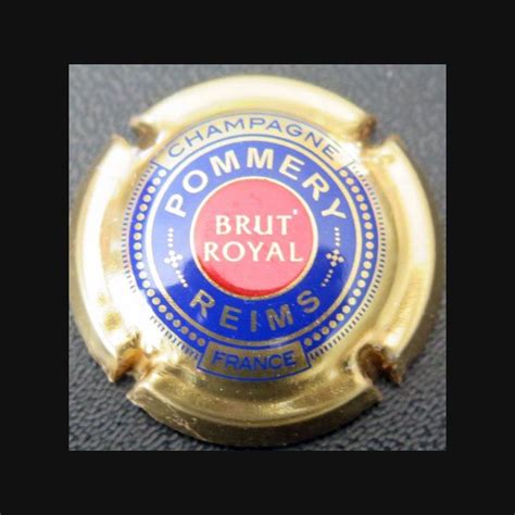 Capsule Muselet De Champagne Pommery Brut Royal N 117