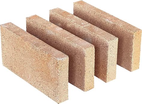 Fire Bricks Woodstove Firebricks Size 9″ X 4 12″ X 1 14″ 4 Pack Insulating