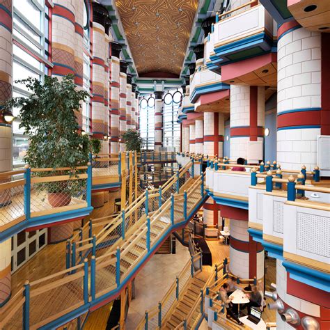 Nine Of John Outram S Most Rich Tactile And Colourful Buildings