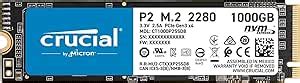 Amazon Crucial P2 1TB 3D NAND NVMe PCIe M 2 SSD Up To 2400MB S