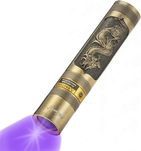 ALONEFIRE SV65 5W UV Flashlight 365nm USB Rechargeable Portable