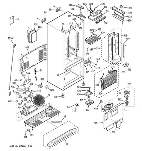 Kenmore Elite Refrigerator Parts Diagram