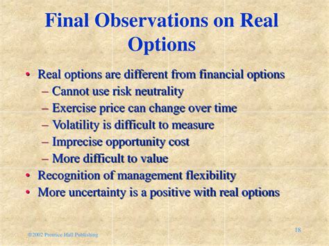 Ppt Chapter Risk And Real Options In Capital Budgeting Powerpoint