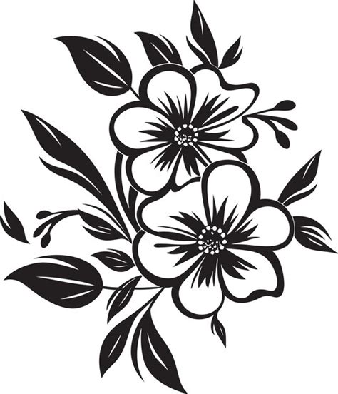 Premium Vector | Whimsical blooms vector art delights floral vectors in ...