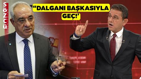 Fatih Portakal dan DSP Genel Başkanı Önder Aksakal a Dalganı