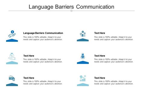 Language Barriers Communication Ppt Powerpoint Presentation Slides Display Cpb Presentation