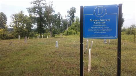 Maddox Stucker Cemetery In Saluda Indiana Find A Grave Begraafplaats