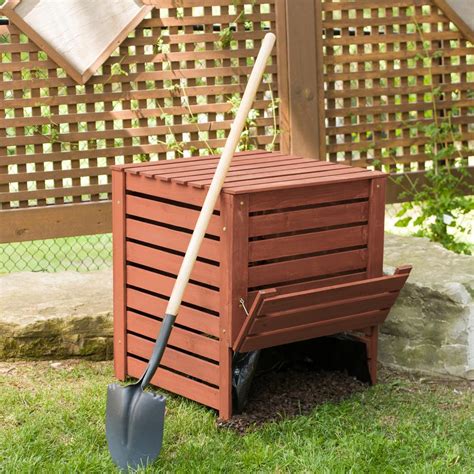 Leisure Season 27 In X 27 In X 30 In 85 Gal Cedar Compost Bin