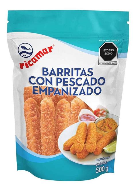 Barritas Ricamar Con Pescado Empanizado G Mercadolibre