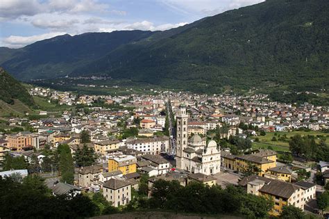 Tirano, Italy and the Red Train (Bernina Express) to Saint Moritz