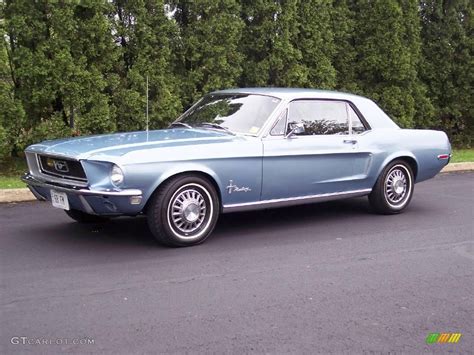 Brittany Blue Ford Mustang