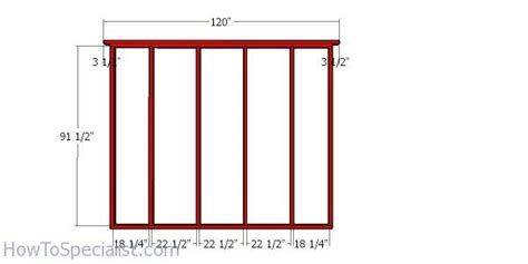 Shed With Flat Roof Free Diy Plans Howtospecialist How To Build