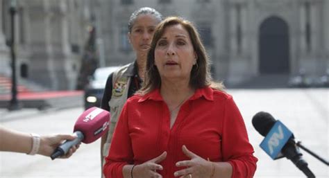 Presidenta Boluarte Anuncia Que Elecciones Generales Se PodrÃ­an