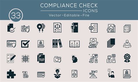 Regulation Simple Concept Icons Set Contains Such Icons Compliance Guideline Rule Law And