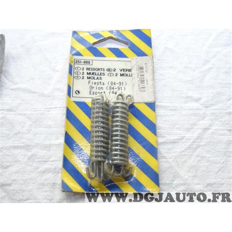 Blister Ressorts Fixation Tuyau Echappement Bosal Pour Ford