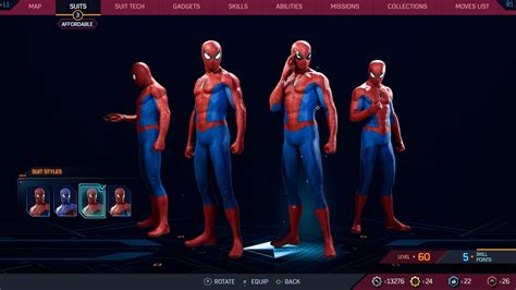 New Update Removes Classic Suit Variants R Spidermanps4