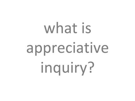 Self Sovereign Identity An Analysis Using Appreciative Inquiry Ppt