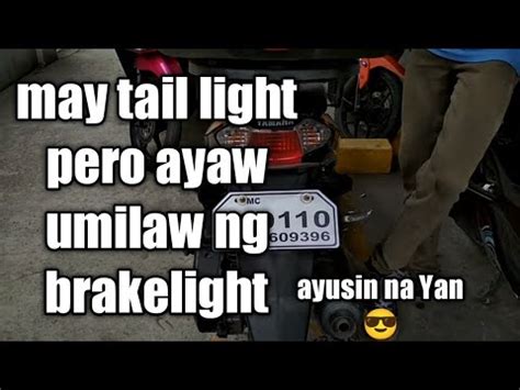 MiO Sporty Sira Ang Brake Light Ayusin Na Yan YouTube