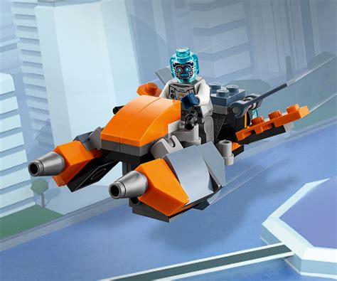 Игрален комплект конструктор ЛЕГО Creator 31111 - Кибер дрон | КОМСЕД